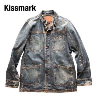 kissmark - KISSMARKキスマーク デニムジャケット デニムカバーオール