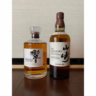 サントリー - サントリー 響 山崎 ウイスキー2本セットの通販|ラクマ