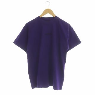 バレンシアガ Tシャツ・カットソー(メンズ)(パープル/紫色系)の通販