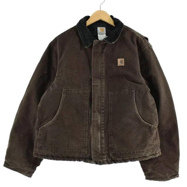 90年代 カーハート Carhartt トラディショナルジャケット ダック地ワークジャケット USA製 メンズXL ヴィンテージ /eaa301077555cm袖丈