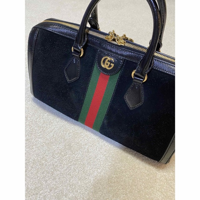 年末値下げ GUCCI オフィディア バッグ スエード ショルダーバッグ