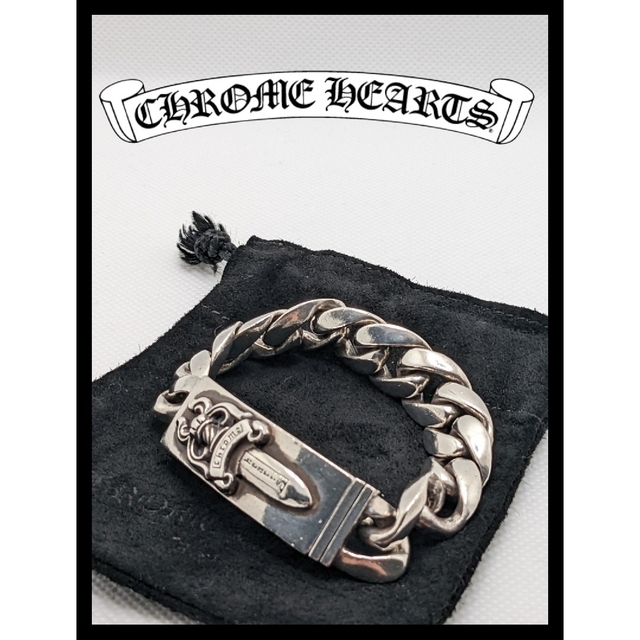✨人気商品✨ CHROME HEARTSクロムハーツ ダガー ID ブレスレット