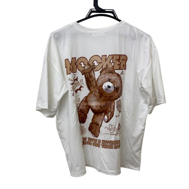 大特価!!】 熊Tシャツ ユニセックス オーバーサイズ XLサイズ ストリート 黒 econet.bi