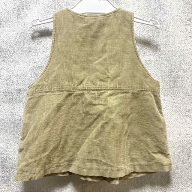 古着 ワンピース ジャンパースカート コーデュロイ 子供服 キッズ キッズ/ベビー/マタニティのキッズ服女の子用(90cm~)(ワンピース)の商品写真