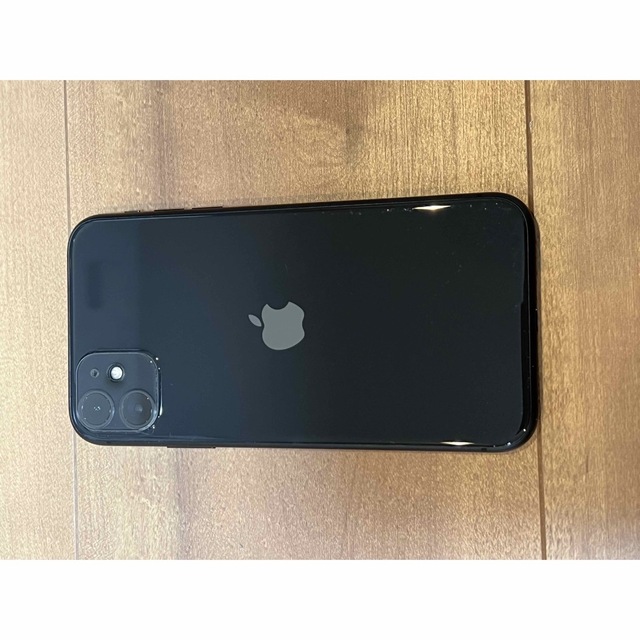 iPhone(アイフォーン)のiPhone 11 ブラック 128 GB SIMフリー　ジャンク スマホ/家電/カメラのスマートフォン/携帯電話(スマートフォン本体)の商品写真