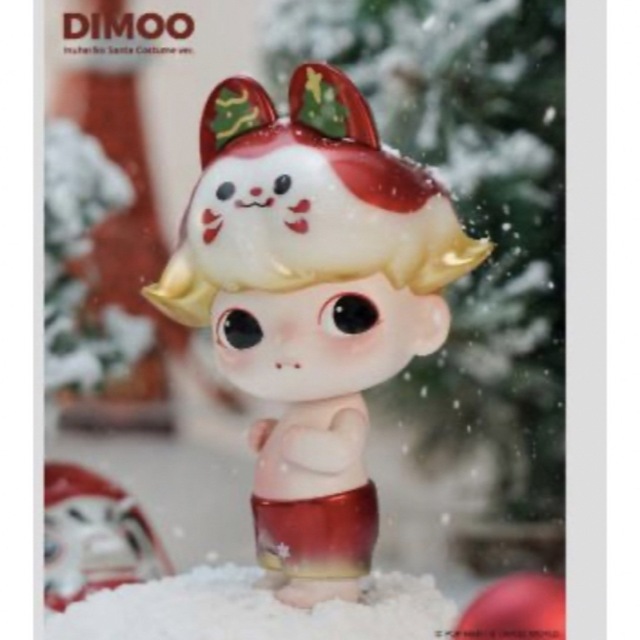 DIMOO 犬張子サンタコスチューム クリスマス限定商品