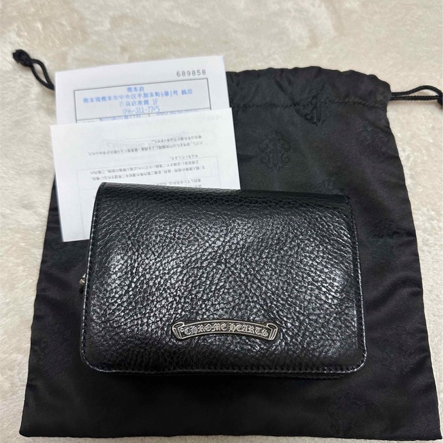 極美品　Chrome Hearts  JOEYウォレット　クロムハーツ ジョーイ折り財布