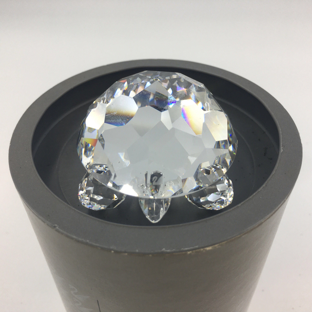 SWAROVSKI - スワロフスキー フィギュリン 亀 置物 SWAROVSKI 管 SWAROVSKI - スワロフスキー フィギュリン 亀 置物 SWAROVSKI 管