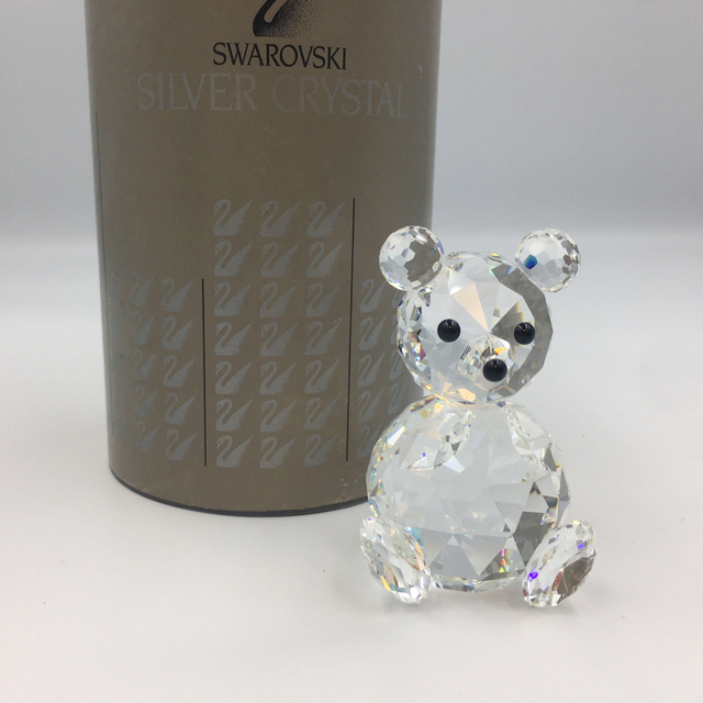 スワロフスキー フィギュリン　熊　ベア　 SWAROVSKI 管mpr置物