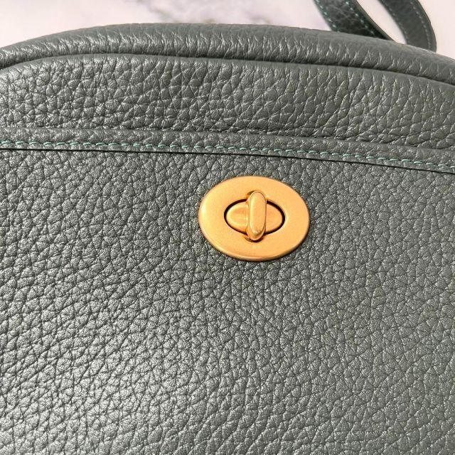 【新品未使用♪】COACH コーチ 深緑 ショルダー バック 替えベルトあり♡