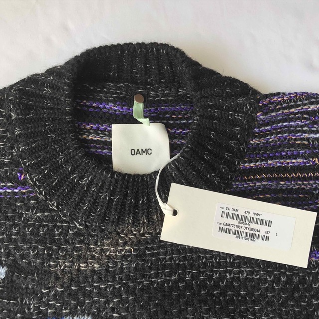 21AW OAMC Static Crewneck クルーネックセーター S | OAMC クルー