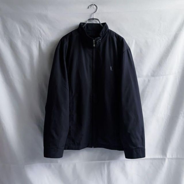 68cm袖丈【Yves Saint Laurent】ライナー付き poly jacket