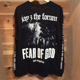 フィアオブゴッド(FEAR OF GOD)のfear of god × jay z long sleeve tee (Tシャツ/カットソー(七分/長袖))
