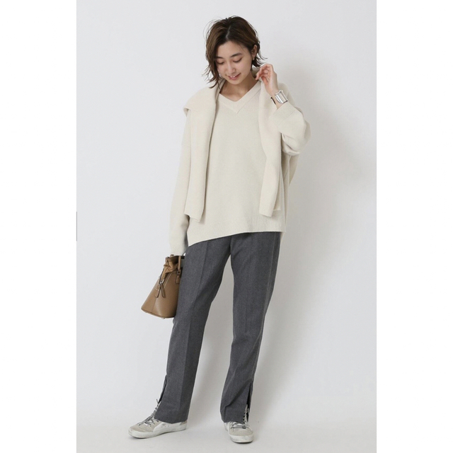 Deuxieme Classe  Everyday  ZIPパンツ  グレー38レディース