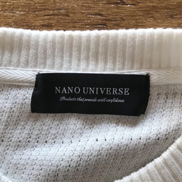 nano・universe(ナノユニバース)の長袖ニット Ｍ ナノユニバース メンズのトップス(ニット/セーター)の商品写真