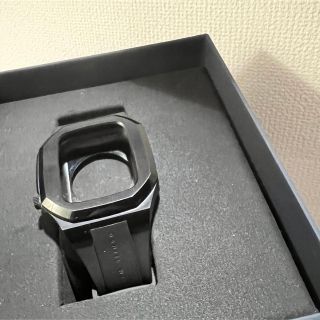 ダニエルウェリントン(Daniel Wellington)の【美品】ダニエルウェリントン　Apple Watch ケース　ブラック　40mm(腕時計(デジタル))