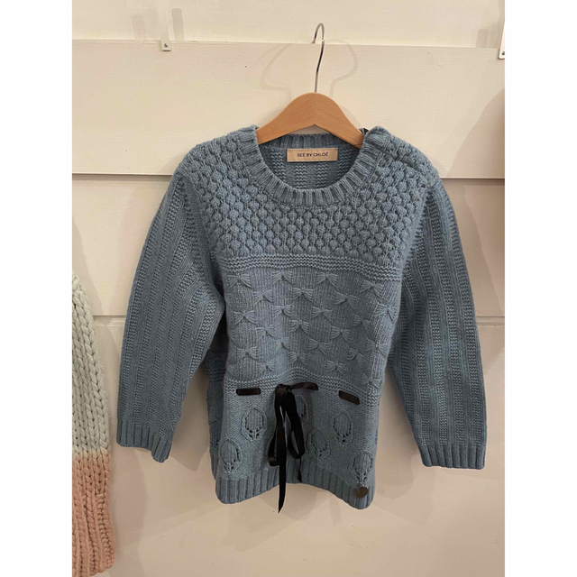 SEE BY CHLOE - 最終価格🐳💙🐠SEE BY CHLOE ribbon knit.の通販 by ...