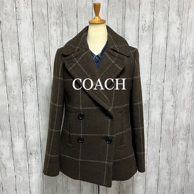 COACH(コーチ)の美品！COACH ピーコート！ レディースのジャケット/アウター(ピーコート)の商品写真