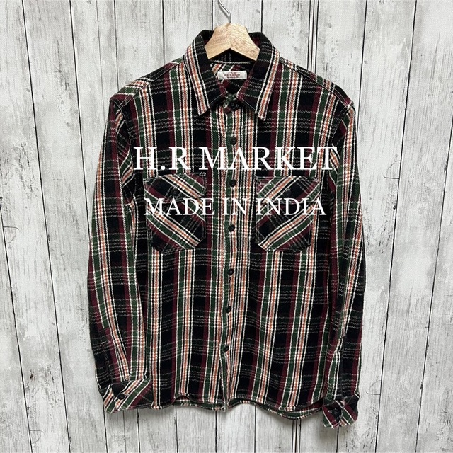 HOLLYWOOD RANCH MARKET(ハリウッドランチマーケット)のH.R MARKETネルシャツ！日本製！  メンズのトップス(シャツ)の商品写真