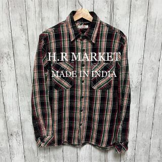 ハリウッドランチマーケット(HOLLYWOOD RANCH MARKET)のH.R MARKETネルシャツ！日本製！ (シャツ)