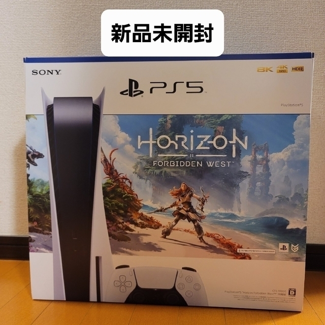 PS5本体 Horizont Forbidden West 同梱版【未使用】