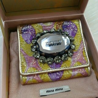 MIUMIU コインケースビジュー