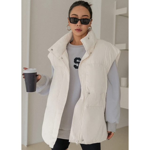 SHEIN ダウンベスト ホワイト 白 Sサイズ | フリマアプリ ラクマ SHEIN ダウンベスト ホワイト 白 Sサイズ | フリマアプリ ラクマ