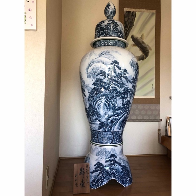 美しい古美術◼️蔵からかなりキレイな壺が出てきた、壷、花道具、花瓶