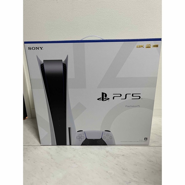 PlayStation(プレイステーション)のSONY PlayStation5 CFI-1200A01 エンタメ/ホビーのゲームソフト/ゲーム機本体(家庭用ゲーム機本体)の商品写真