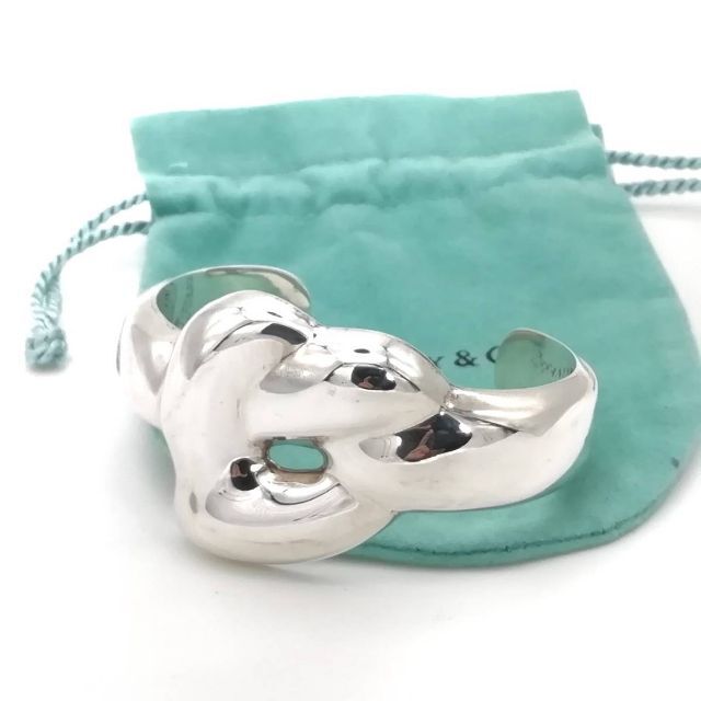 卸し売り購入 Co. & Tiffany - AA116 バングル カフ ハート ロープ ノット ラージ ティファニー ブレスレット+バングル 卸し売り購入 Co. & Tiffany - AA116 バングル カフ ハート ロープ ノット ラージ ティファニー ブレスレット+バングル