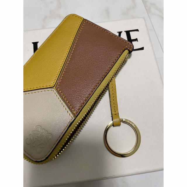 LOEWE - LOEWE ロエベ パズルコインカードホルダー (クラシックカーフ