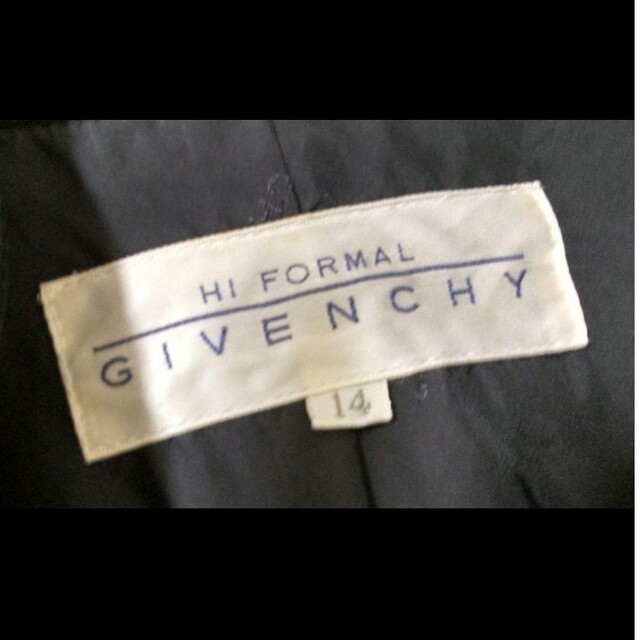 美品　GIVENCHY HI FORMAL　高級フォーマルジャケット　サイズ14