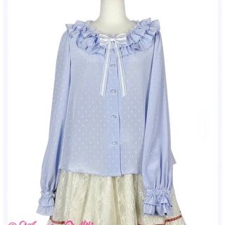 アンジェリックプリティー(Angelic Pretty)の「糯米様専用」Fairy Snow Decorationブラウス(ひざ丈ワンピース)