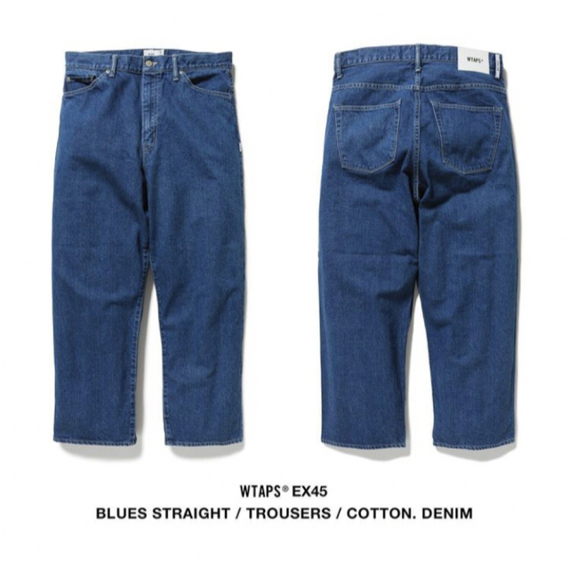 INDIGO L 22AW WTAPS BLUES STRAIGHT / TRメンズ