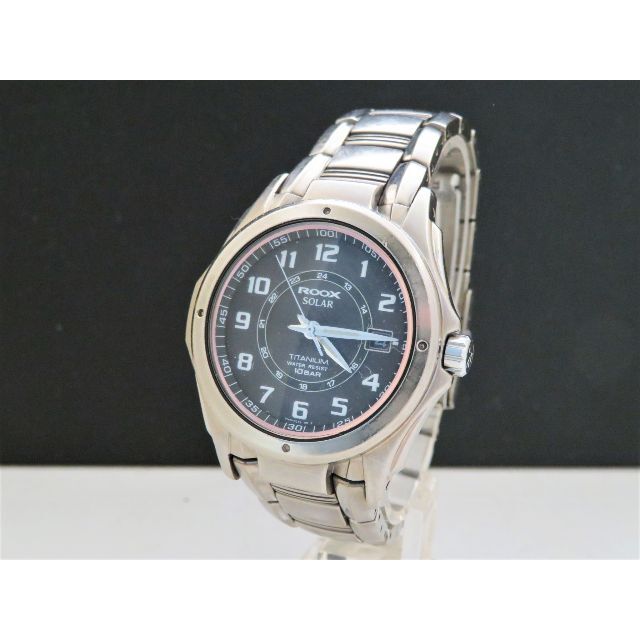 SEIKO(セイコー)のSEIKO ROOX ソーラー腕時計 チタン製 デイト TITANIUM  メンズの時計(腕時計(アナログ))の商品写真