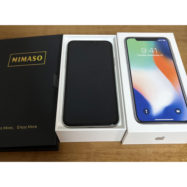 シルバーシリーズApple iPhone X 256GB シルバー SIMフリー