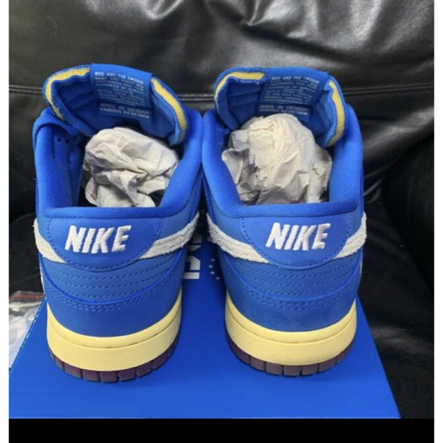 付属品完備NIKE × UNDEFEATED DUNK LOW SP ROYAL