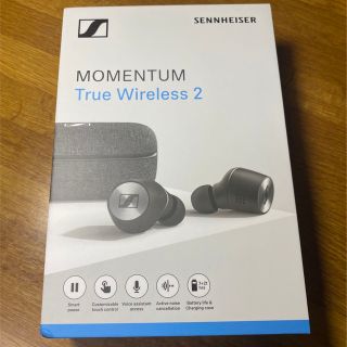 ゼンハイザー(SENNHEISER)の美品 ゼンハイザー MOMENTUM True Wireless 2(ヘッドフォン/イヤフォン)