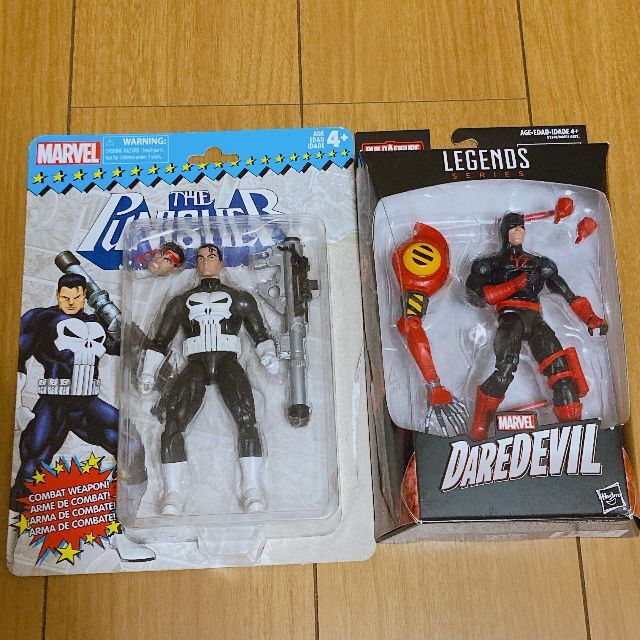 パニッシャー デアデビル フィギュア アメコミ マーベルレジェンド