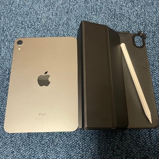 iPad(アイパッド)のiPad mini 6 256GB グレー WiFiモデル 豪華おまけ付き スマホ/家電/カメラのPC/タブレット(タブレット)の商品写真