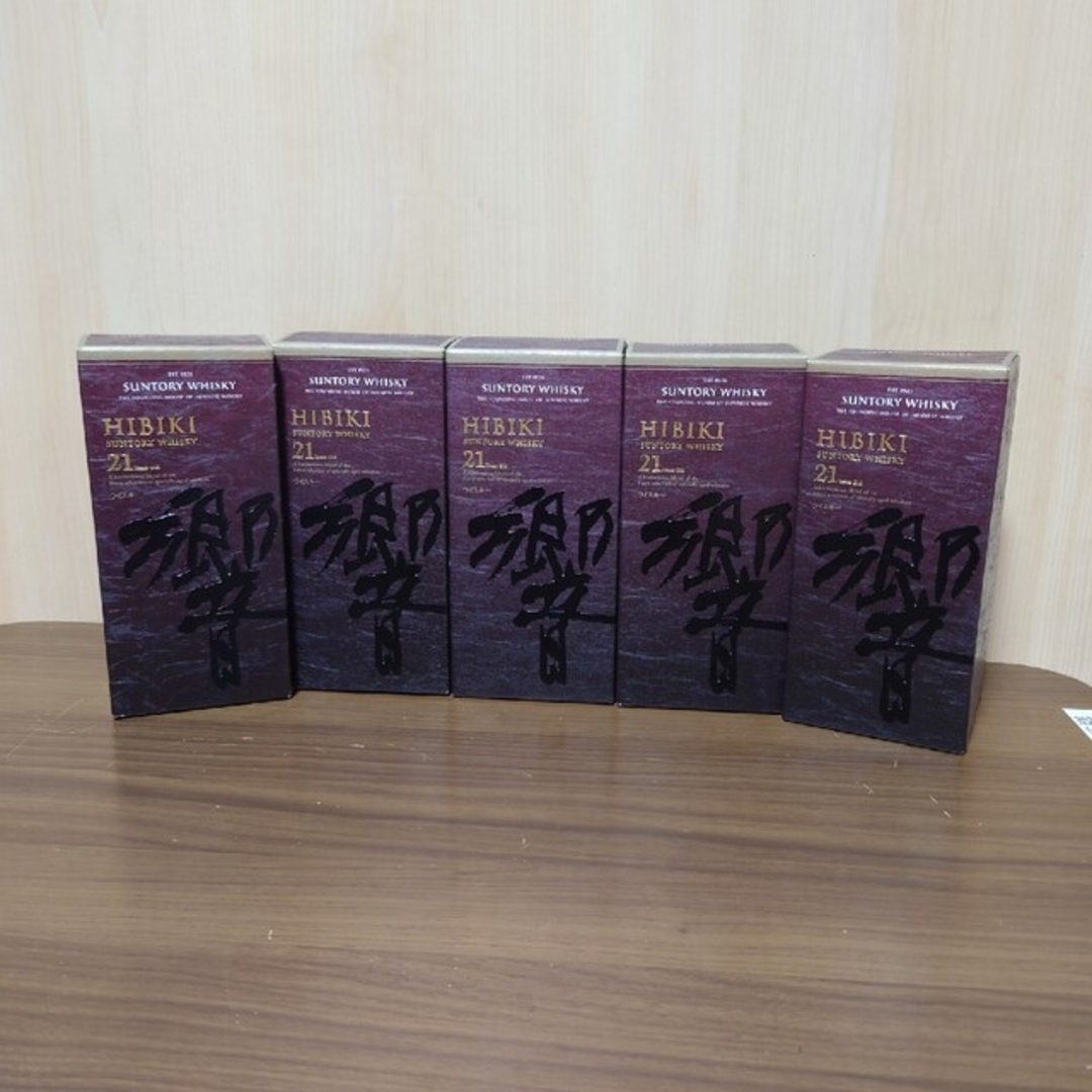 【国内即発送】 サントリー - サントリー 響21年 5本セット ウイスキー