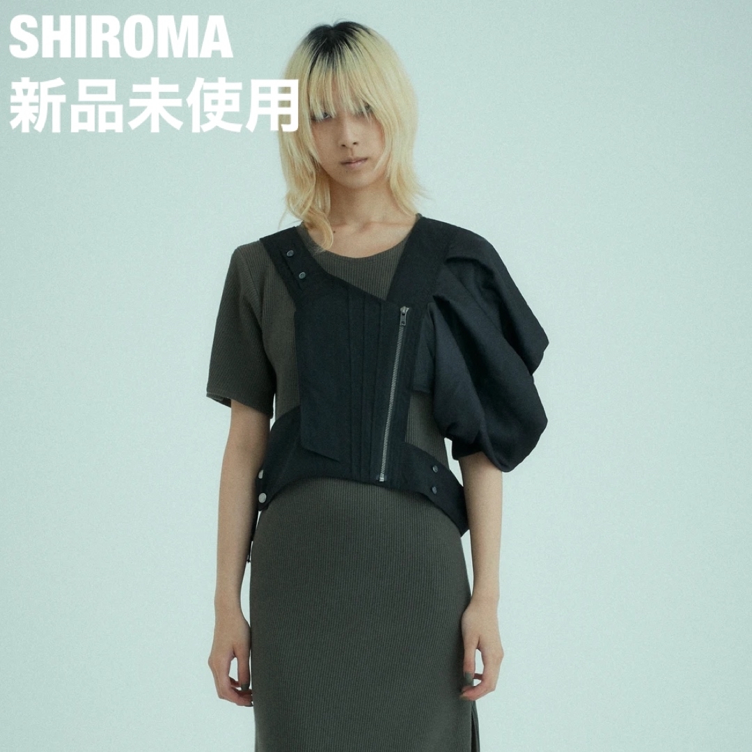 【期間限定値下げ】SHIROMA ワンショルダービスチェ キャミソール シロマ