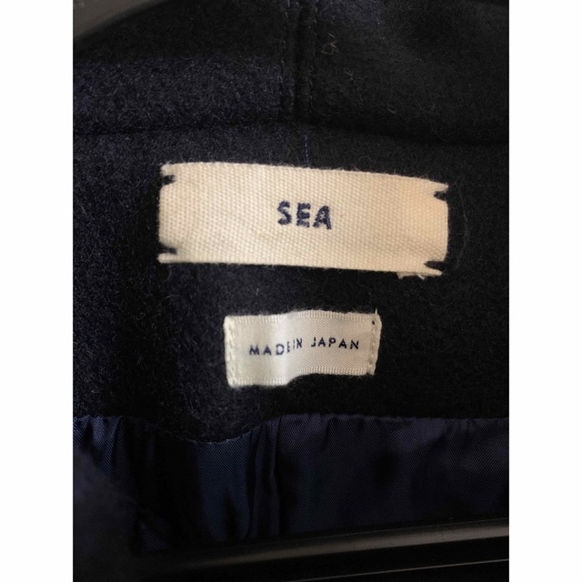 SEA - sea メルトンロングダッフルコートの通販 by shop N|シーならラクマ