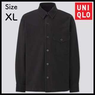 ユニクロ(UNIQLO)のUNIQLO  オーバーシャツジャケット（ジャージー）(シャツ)