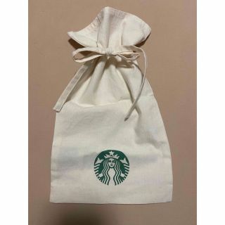 スターバックスコーヒー(Starbucks Coffee)のスタバロゴ入り巾着袋(ポーチ)