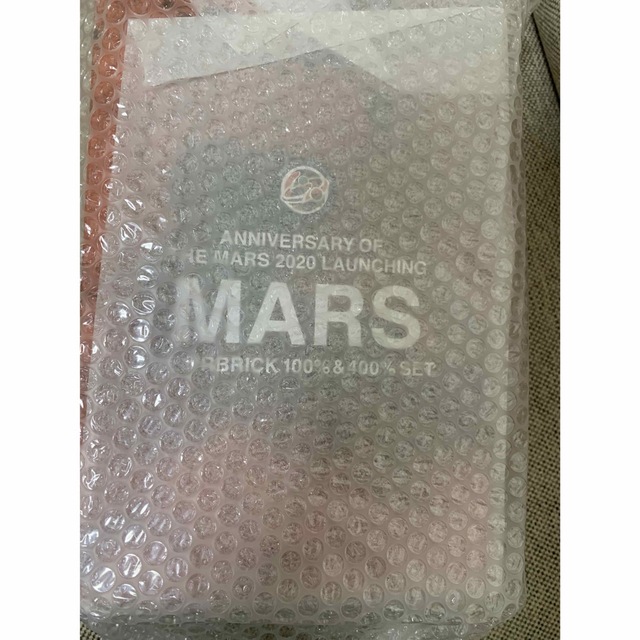 2体セット■MARS BE@RBRICK 100％ & 400％ ベアブリック