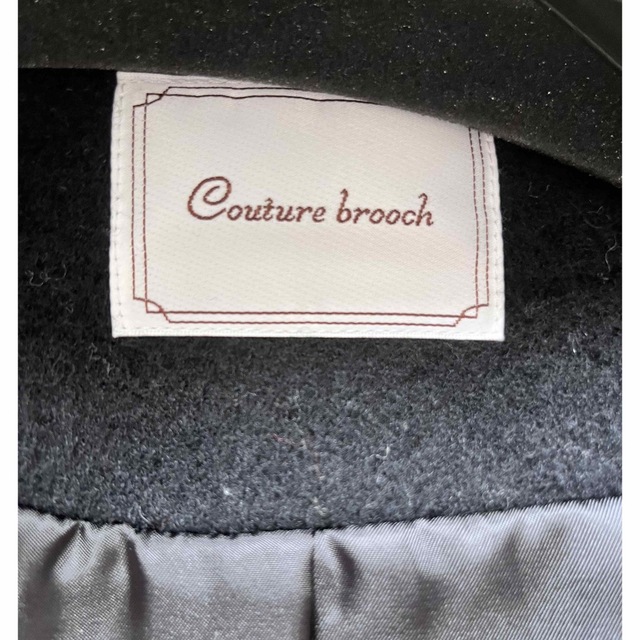 Couture Brooch(クチュールブローチ)のcouture broochノーカラーパールボタンショートコート レディースのジャケット/アウター(ノーカラージャケット)の商品写真