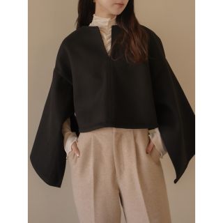 eaphi drop shoulder slit tops