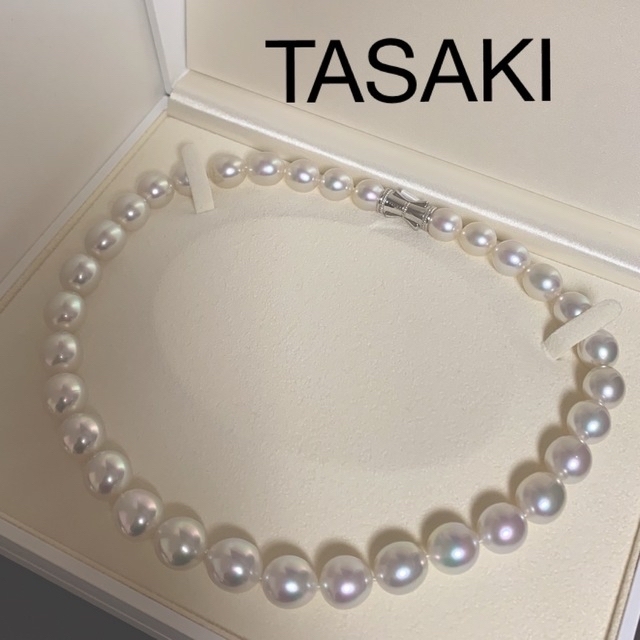 タサキTASAKI田崎真珠【ご専用白蝶】Tasaki白蝶ネックレス セミラウンド10.2-12.7mm