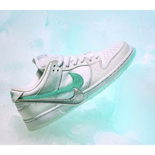 ○日本正規品○ NIKE - TIFFANY SB DUNK SUPPLY DIAMOND 27.5cm